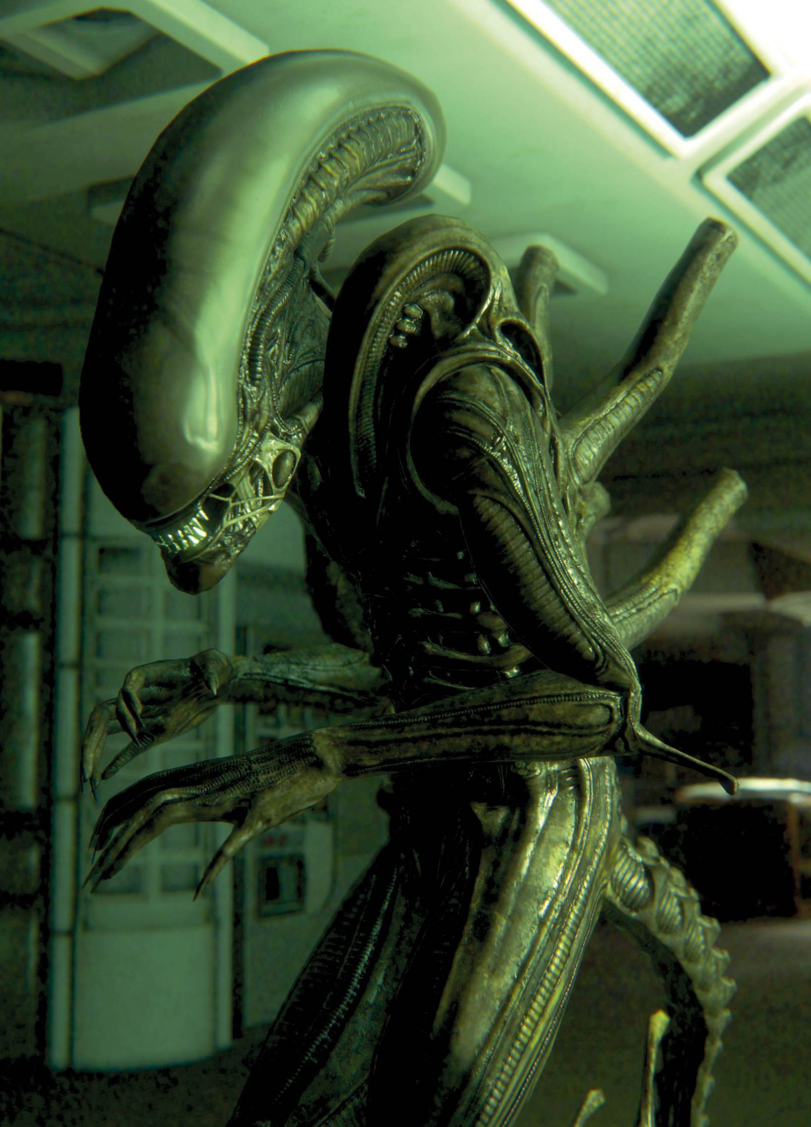 Plantilla de meme Xenomorph Drone