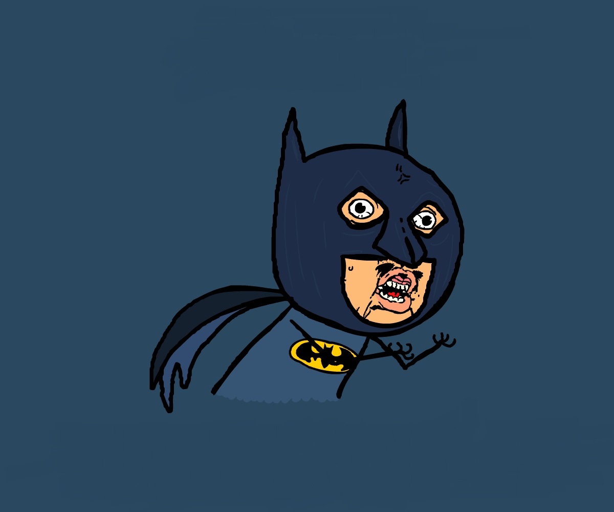 Plantilla de meme Y U No Batman