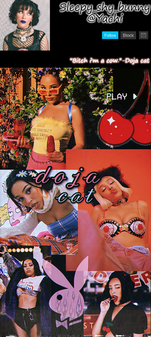 Plantilla de meme Yachi's doja cat temp