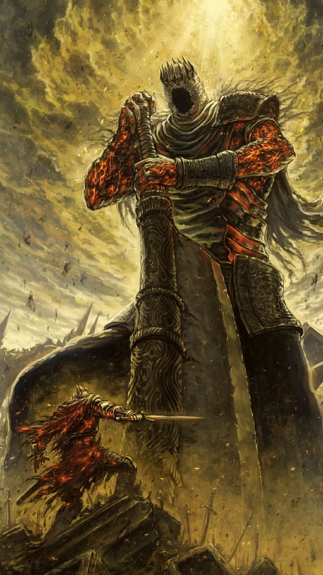 Plantilla de meme Yhorm the Giant