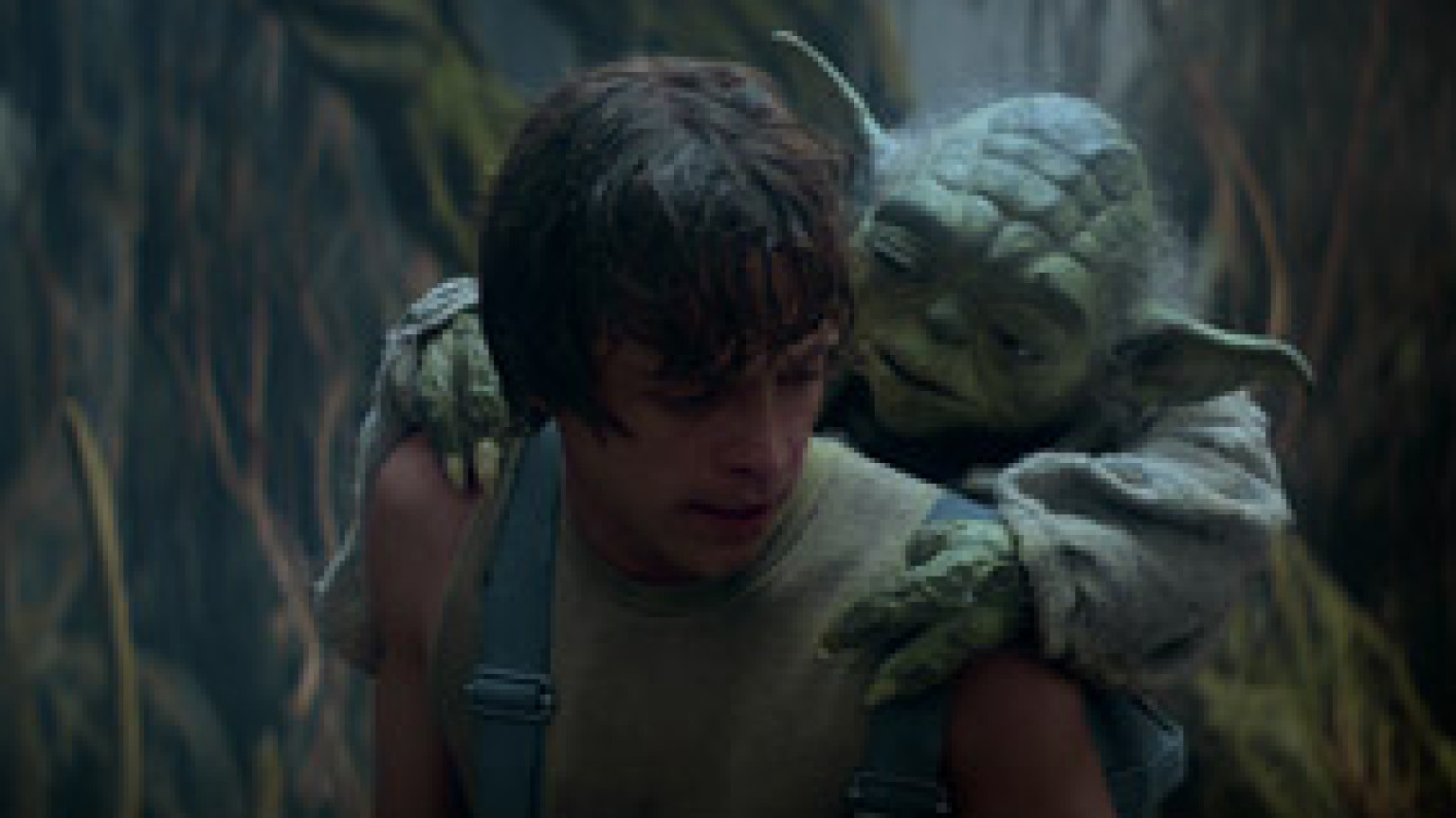 Plantilla de meme yoda and luke skywalker star wars