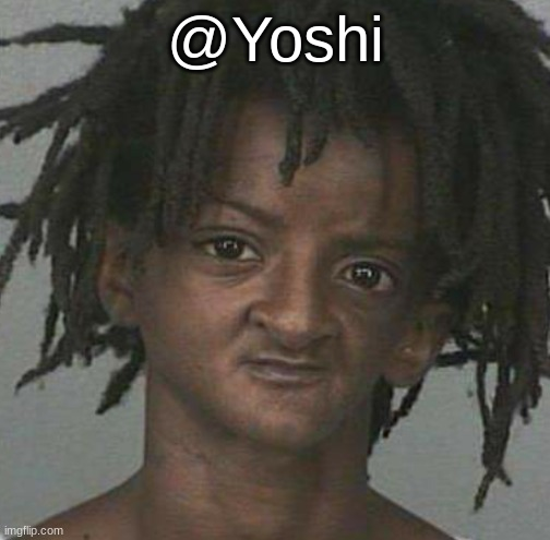 Plantilla de meme yoshi's cursed mugshot temp