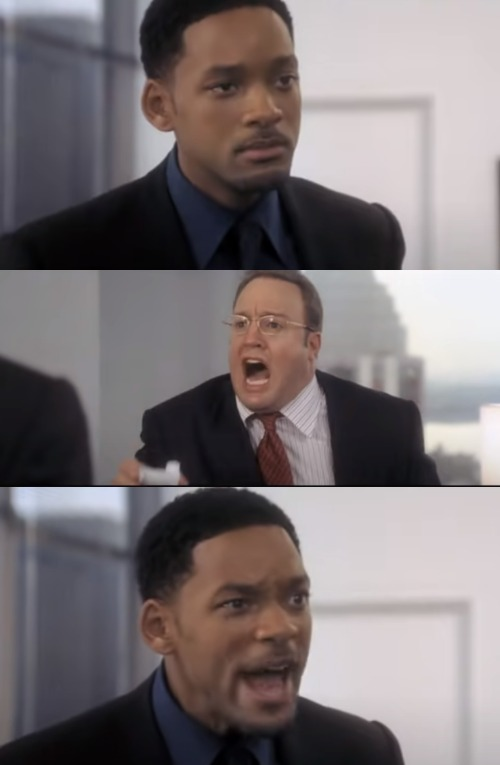 Plantilla de meme YOU WHAT?
