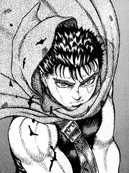 Template meme Young Guts Berserk manga