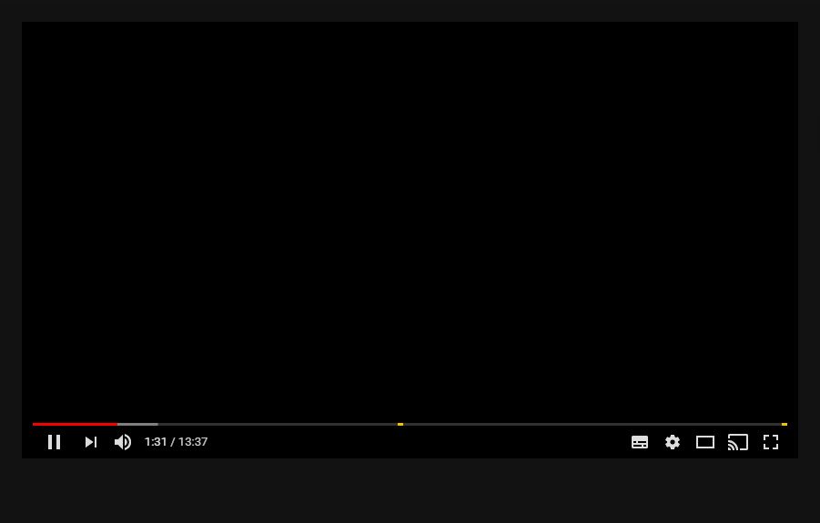 Plantilla de meme Youtube video screen