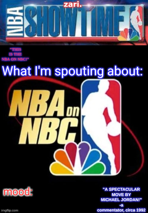 Template meme zari.’s NBA on NBC temp
