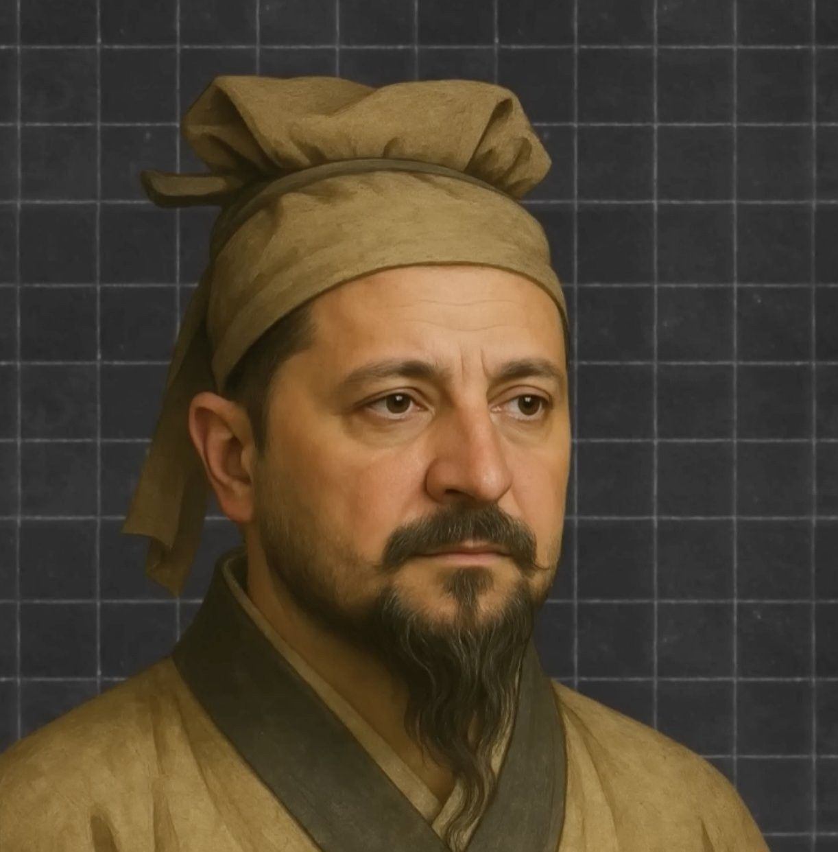 Template meme Zelen Tzu