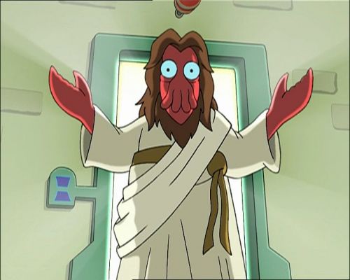 Template meme Zoidberg Jesus