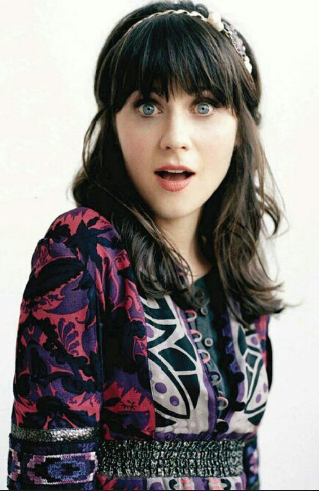 Plantilla de meme Zooey Deschanel shocked face
