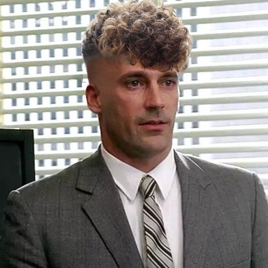 Plantilla de meme Zoomer Don Draper