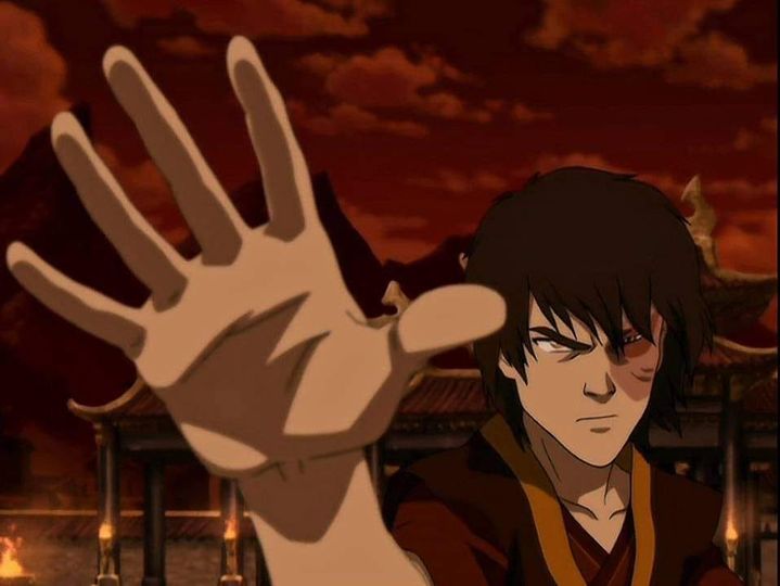 Plantilla de meme zuko hand