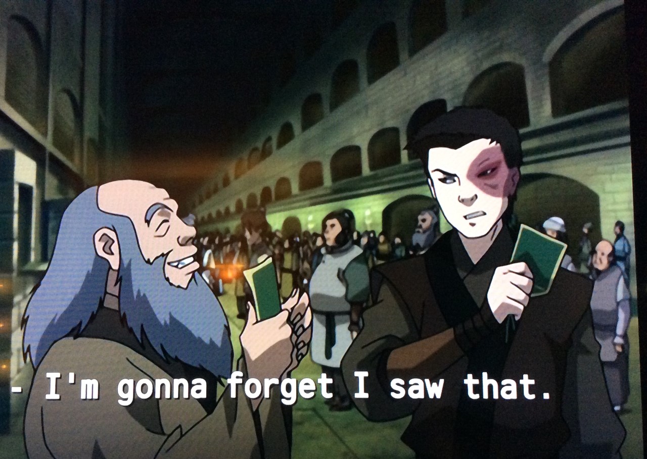 Template meme Zuko Im gonna forget i saw that